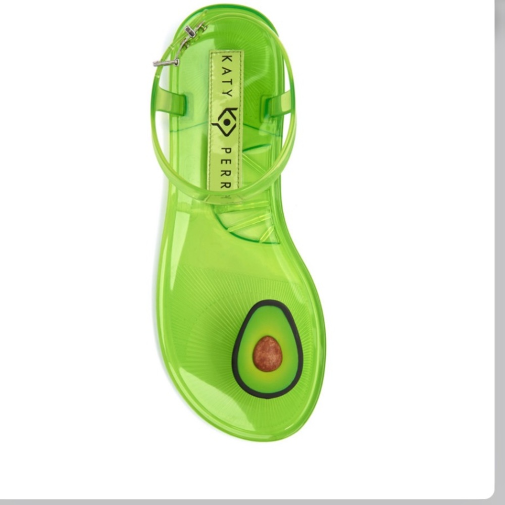 New Katy Perry Geli avocado sandals size 9 - Picture 2 of 3